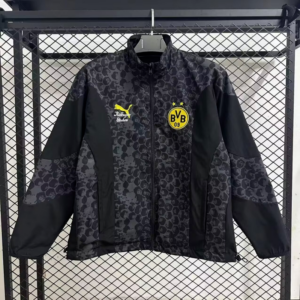 Dortmund Black Windbreaker