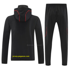 Liverpool Black Full zipper Jacket Tracksuit+ long pants