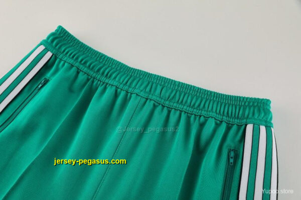 Liverpool Green Full Zipper Jacket +Long Pants