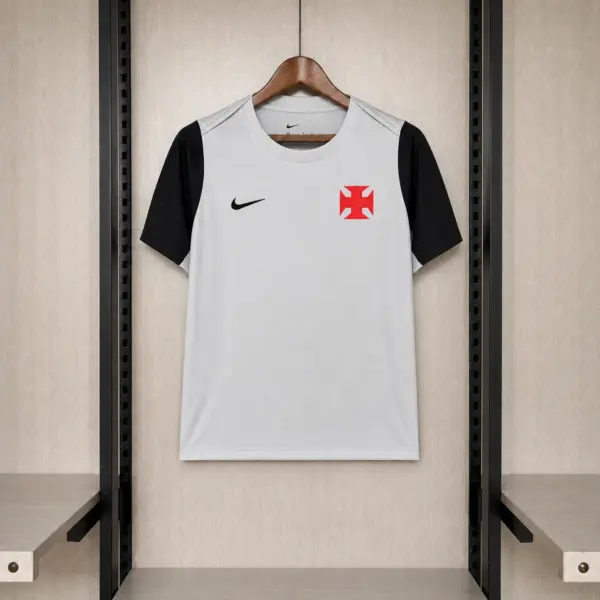 2026-27 Vasco da Gama Trainning Gray All Sponsors Jersey S–XXXXL