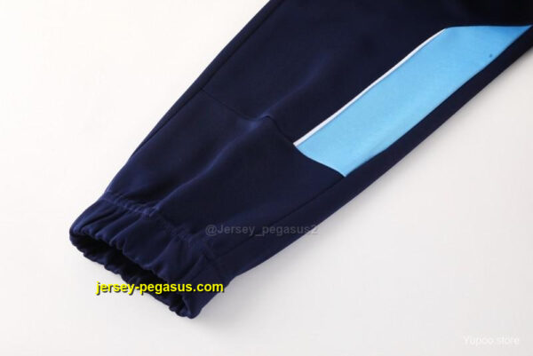 Manchester City BlueNavy Full Zipper Jacket +Long Pants