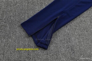 Manchester City Light Blue Camouflage Half Zipper Jacket+Long Pants