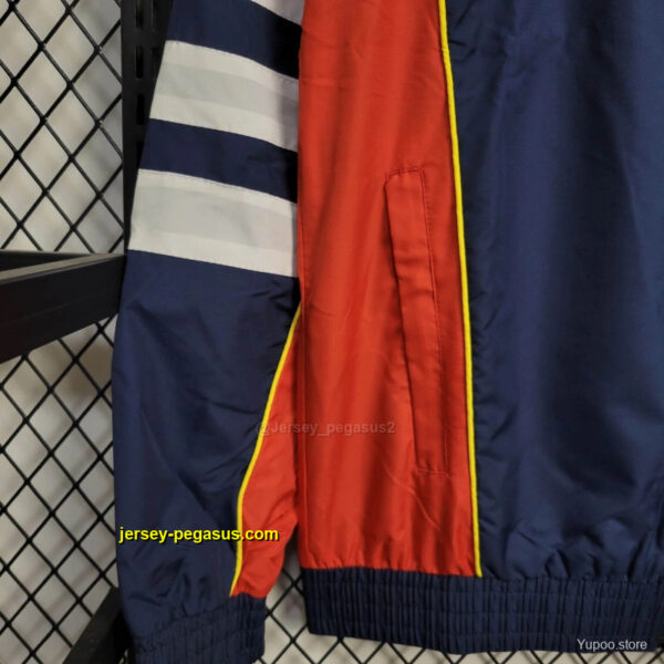 Arsenal Jacket NavyRed Windbreaker
