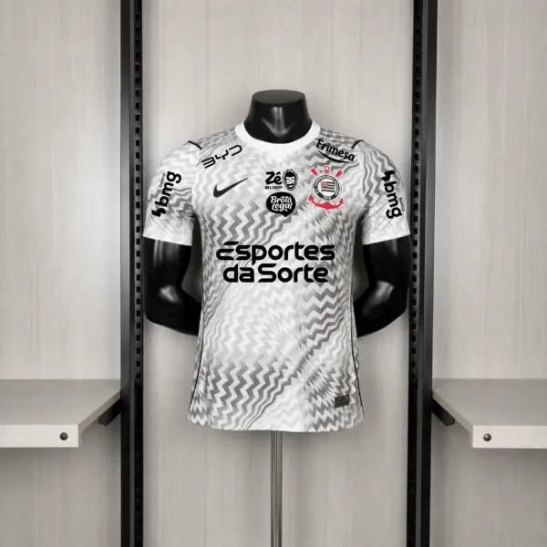 2026-27Player Version Corinthians Goalkeeper Gray All Sponsors