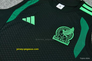 Mexico Black Sleeveless Training Vest +Shorts Set