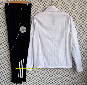 Mexico National Team White with Pink Full zipper Jacket Tracksuit+ long pants