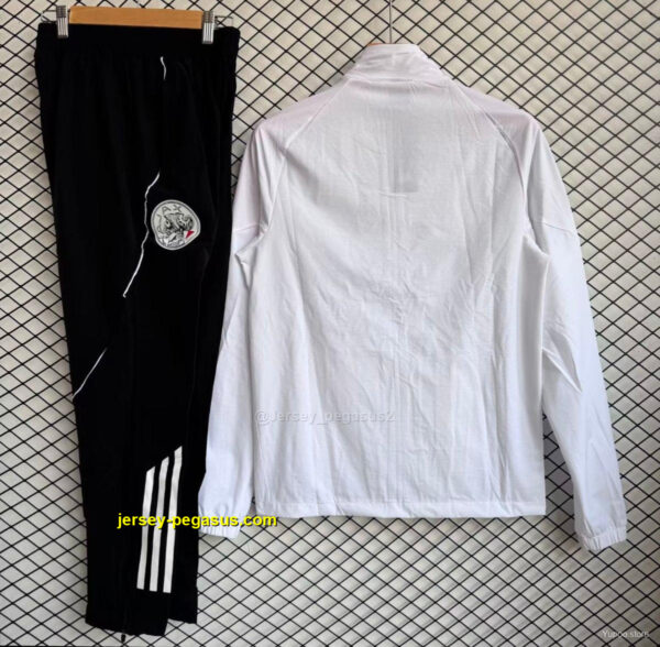 Mexico National Team White with Pink Full zipper Jacket Tracksuit+ long pants