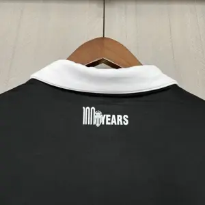 2025-26 AS Monaco 100th Anniversary Black Jersey