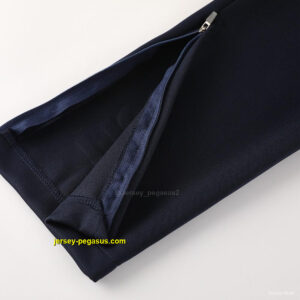 Napoli Navy Blue Full Zipper Jacket Tracksuit + Long Pants