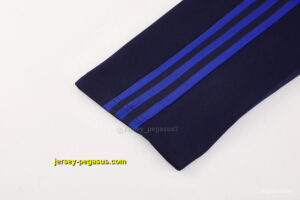 Olympique lyonnaisLyon Blue Full Zipper Jacket+Long Pants