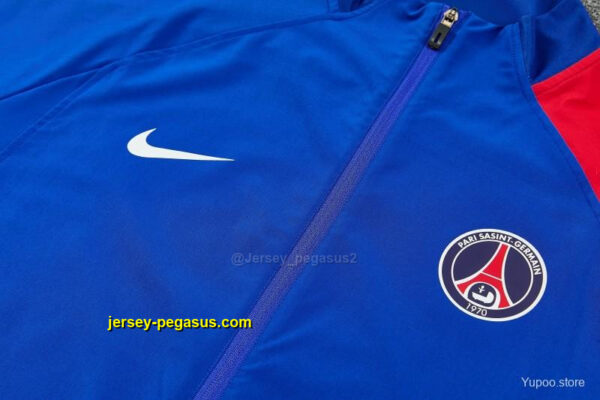 Pairs Blue & Navy Blue Full Zipper Jacket Tracksuit + Long Pants