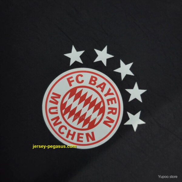 Bayern Munich Jacket Black Windbreaker