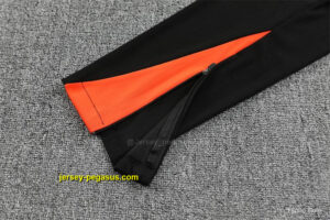 Player Version Brazil Black Half Zipper Jacket+Long Pants