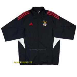 Benfica BLACK Full Zipper Windbreaker