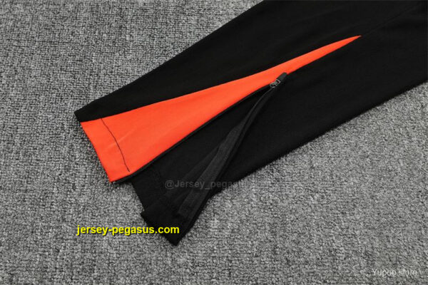 Player Version Brazil Yellow Half Zipper Jacket+Long Pants