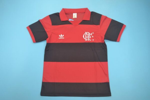 1982 Flamenco home red and black