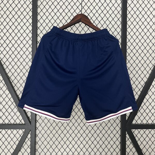 2024 England Home Shorts UEFA Euro Trousers Football Replicas
