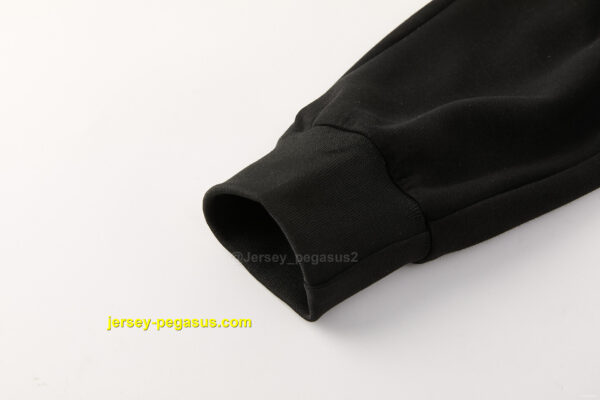 Chelsea Black Full Zipper Hoodie Windbreaker + Long Pants