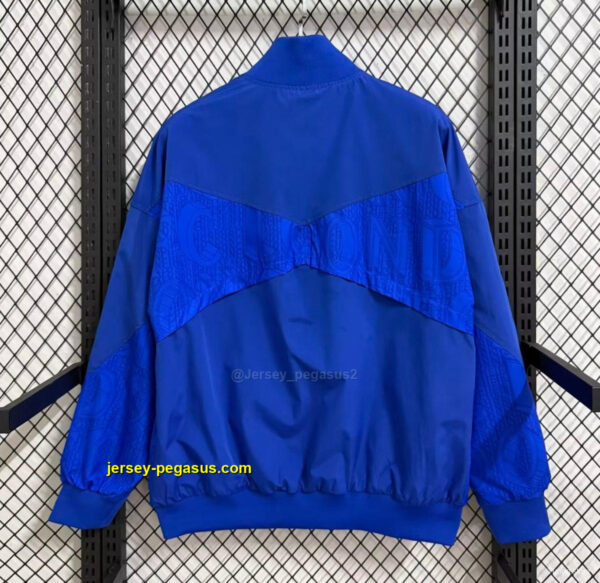 Chelsea Blue Full Zipper Windbreaker