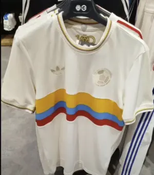 2024-25 Colombia 100th Anniversary Edition Beige Jersey