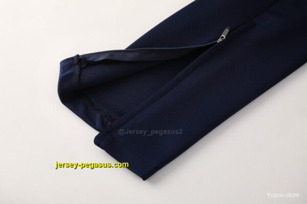 SSC Napoli Navy Blue Full zipper Jacket Tracksuit+ long pants
