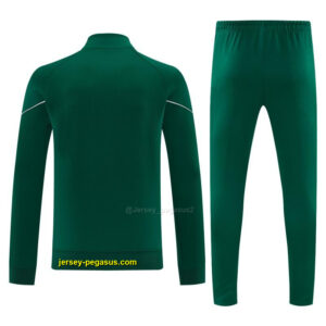 Senegal Green Full Zipper Jacket Tracksuit + Long Pants