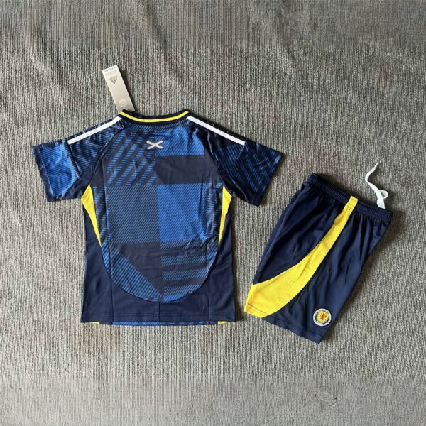 2024 Scotland Home Kid Kits UEFA Euro Children Sets Football Replicas