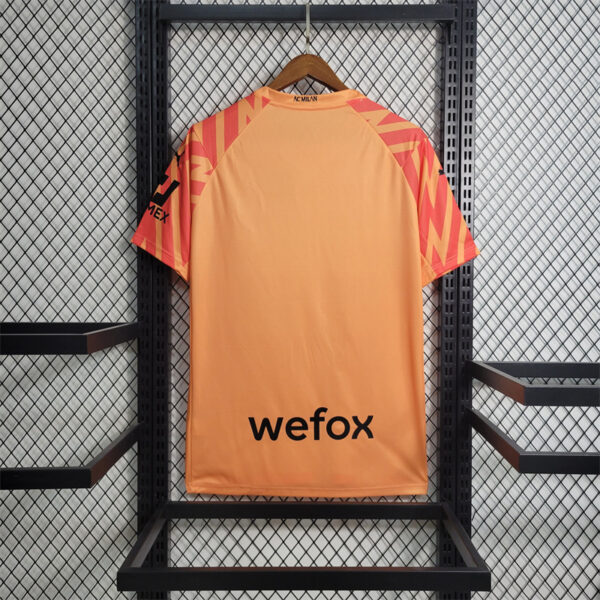 AC Milan Goalkeeper Orange Soccer Jersey