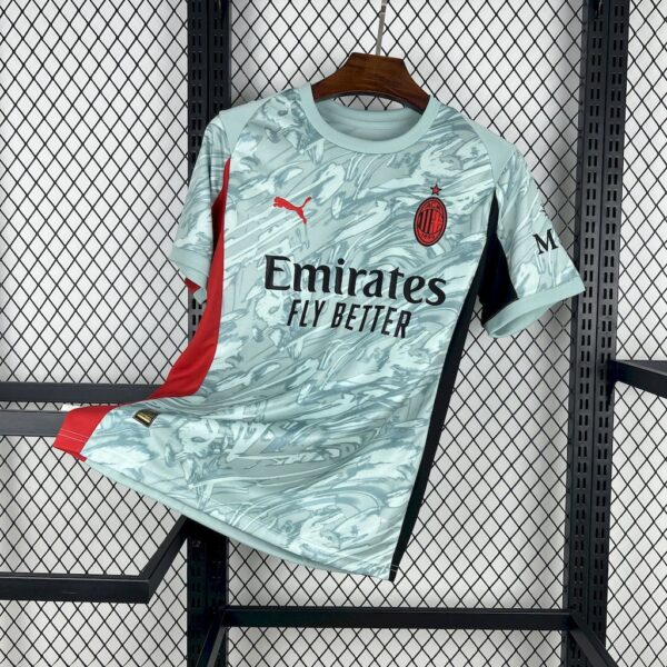 AC Milan Grenn Goalkeeper Kit Football T-Shirt
