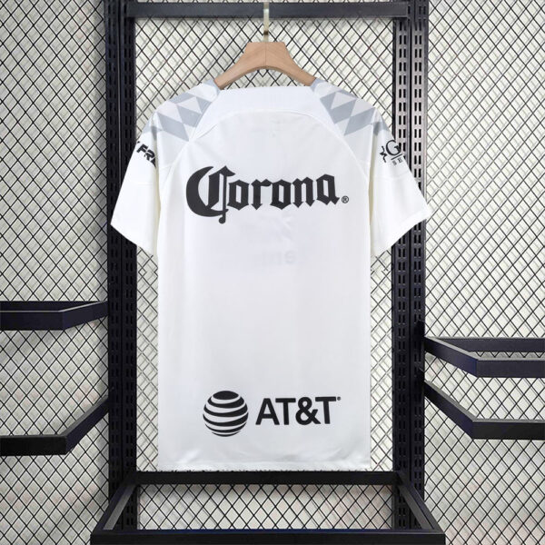 America Goalkeeper White Kit Soccer Uniform