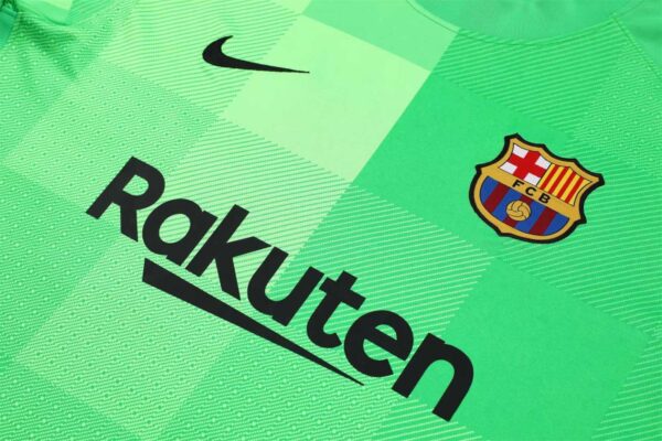 Barcelona green goalkeeper