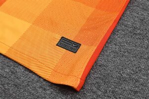 Barcelona orange goalkeeper