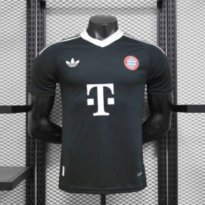 Bayern Munich Black GoalKeeper Kit Player Version Shirt Soccer