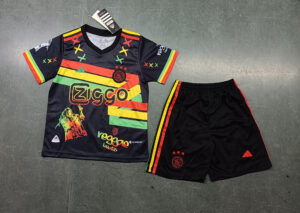 Ajax Kids Bob Marley Special Edition Kit Soccer Jersey