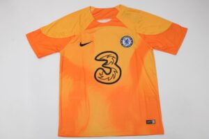 Chelsea orange goalkeeper