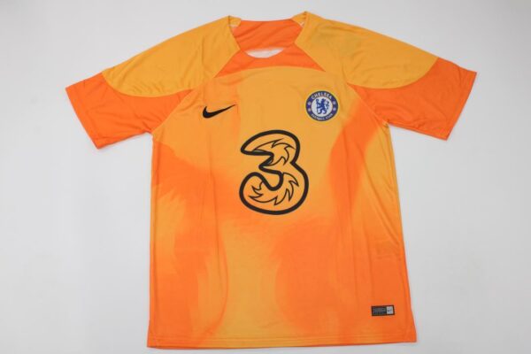 Chelsea orange goalkeeper