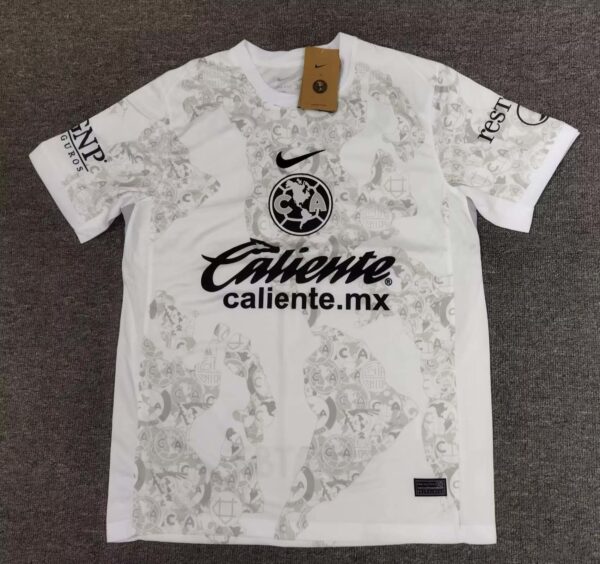 Club America White Goalkeeper Kit Sport