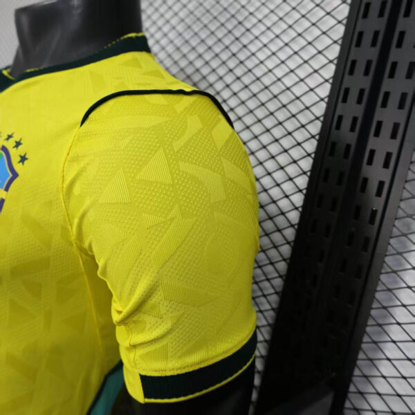 2026 Brazil Home Kit World Cup 2026 Player Version Football T-Shirt