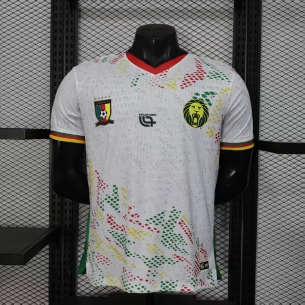 2026 Cameroon Away Kit World Cup 2026 Player Version Soccer T-Shirt