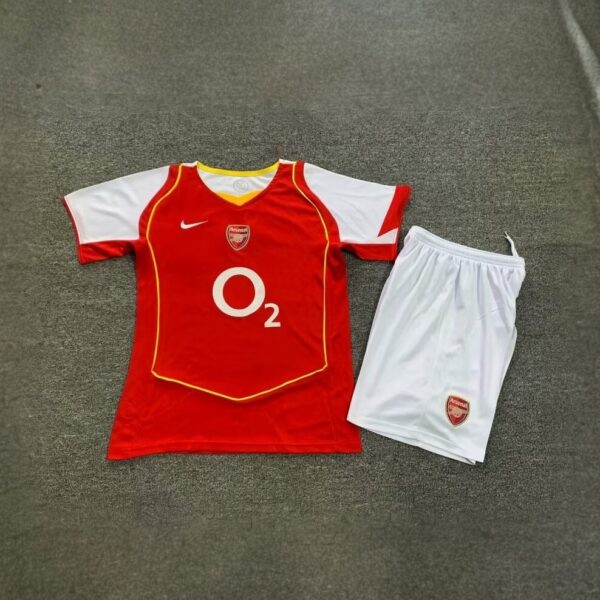 Arsenal Home Kids Retro Kits Children Shirt Football Jerseys