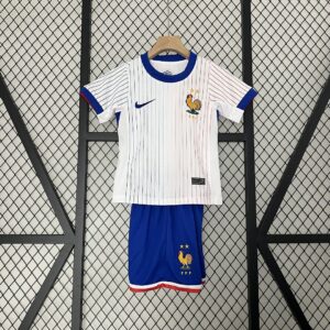 2024 France Away Kid Kits Children Sets Best Jerseys