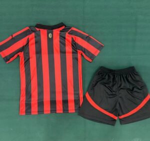 AC Milan 125th Anniversary Kid Kits Youth Apparels Soccer