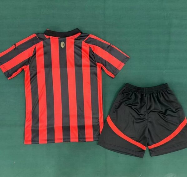 AC Milan 125th Anniversary Kid Kits Youth Apparels Soccer