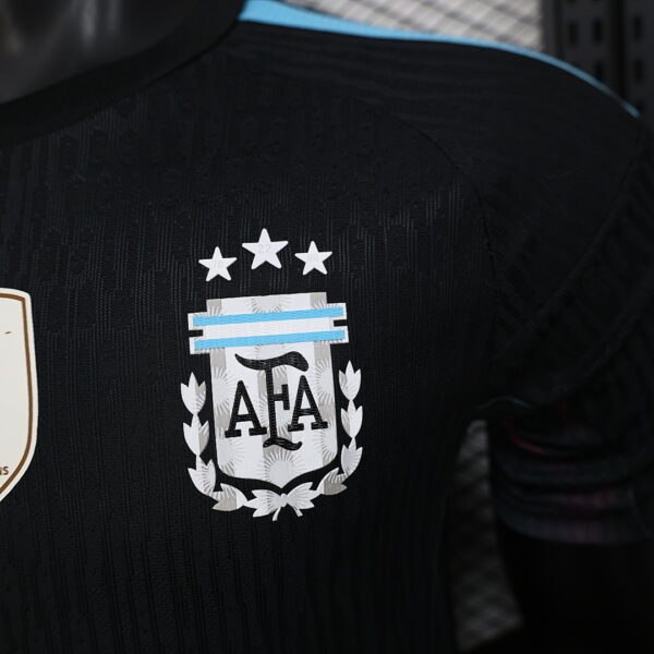 2026 Argentina Home Goalkeeper Black Kit Player Version Shirt