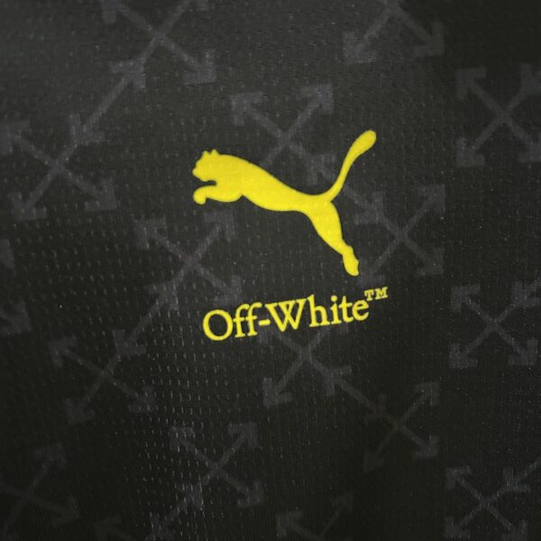 AC Milan x OFFWHITE Fourth Black Kid Kits Youth Apparels