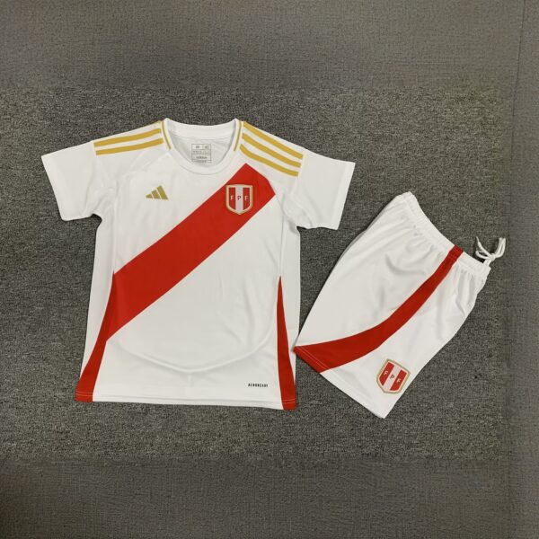 2024 Peru Home Kid Kits Children Sets Football