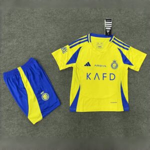 Al-Nassr Home Kid Kits Youth Apparels Sport