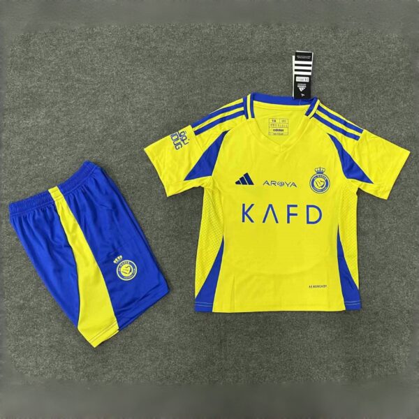 Al-Nassr Home Kid Kits Youth Apparels Sport