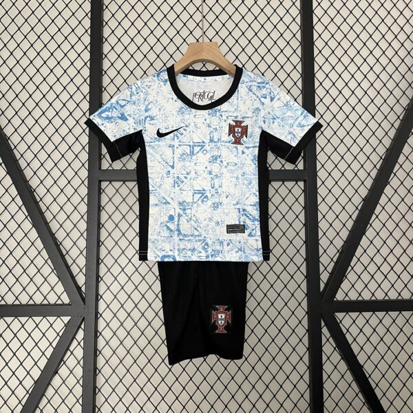 2024 Portugal Away Kids Kits Children Sets Best Jerseys