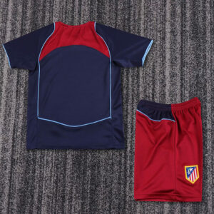 Atletico Madrid Away Retro Kid Kits Youth Apparels Soccer